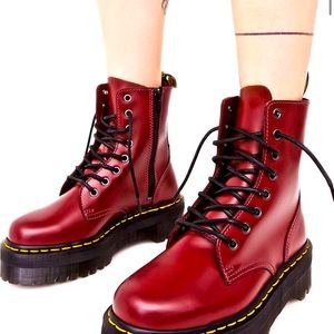 Dr martens cherry 🍒 US ladies size 6 (EU 37)